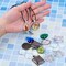 Pendant Trays with Glass Cabochons for Jewelry Making, 90pcs Pendants Trays Set Including 30pcs Bezel Pendant Trays Blanks, 30pcs Glass Cabochons and 30pcs Necklaces Cords